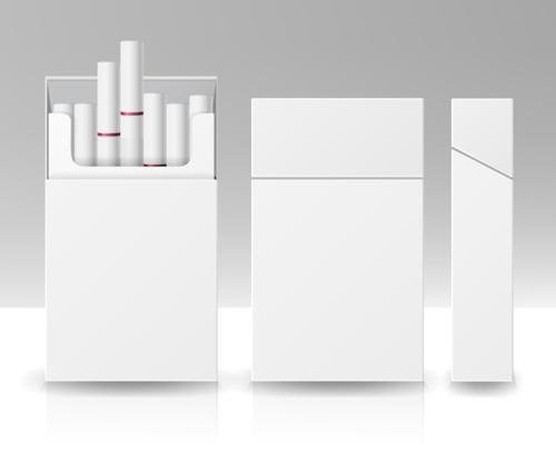 blank cigarette box wholesale