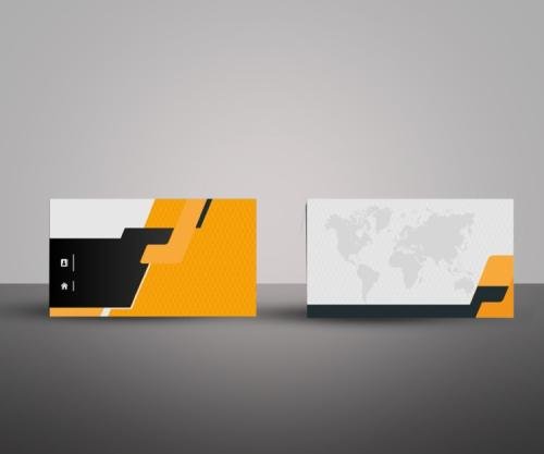 business cards for clothing brand