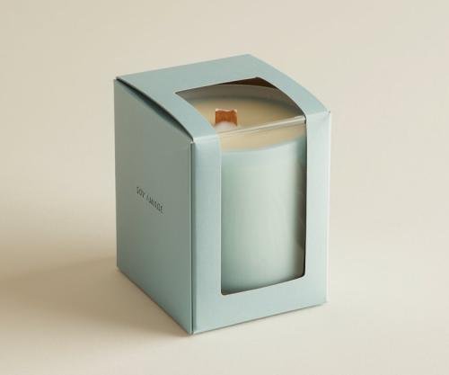 Custom candle boxes with window