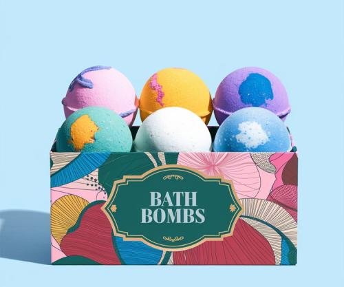 cbd bath bomb packaging