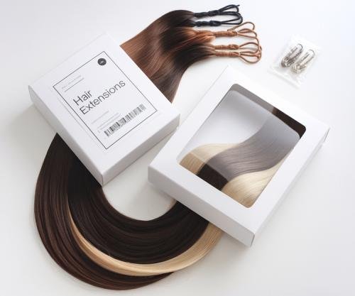 hair extension packaging boxes