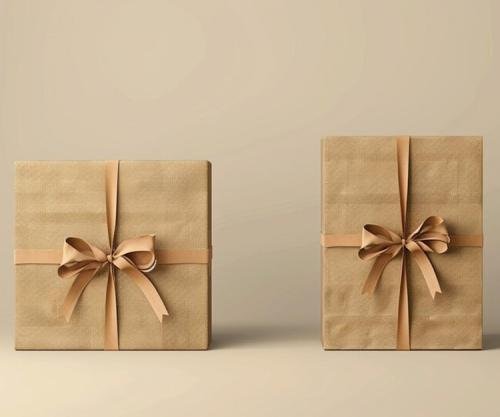 kraft gift packaging