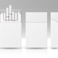 blank cigarette box wholesale