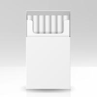 blank cigarette packaging