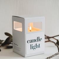 candle packaging boxes with window